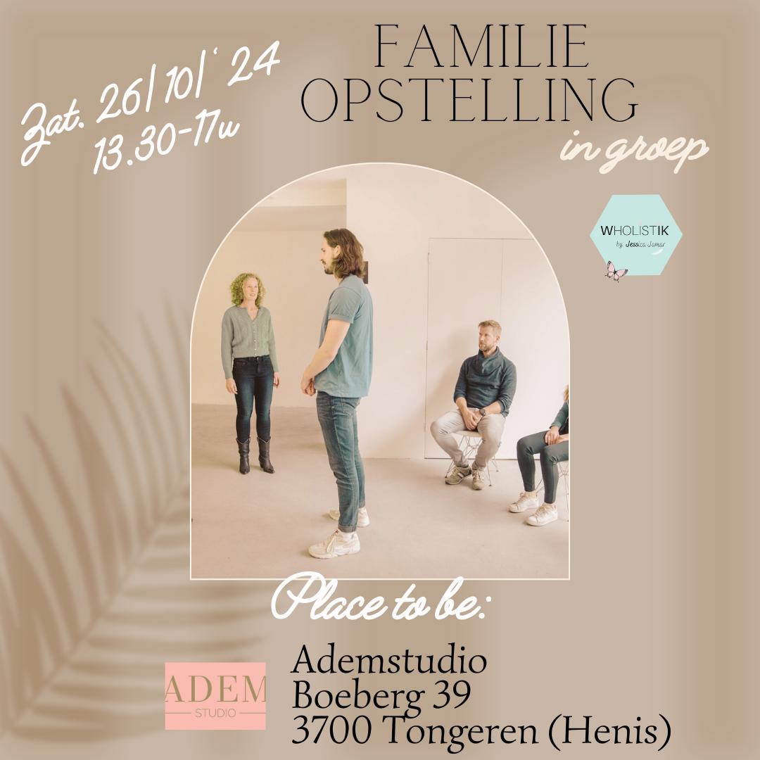 Familie opstelling 26/10